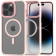 Spacecase Hybrid MagSafe - Σκληρή Ημιδιάφανη Θήκη MagSafe - Apple iPhone 14 Pro Max - Pink