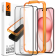 Spigen GLAS.tR ALIGNmaster - Αντιχαρακτικό Fullface Γυάλινο Tempered Glass Apple iPhone 15 Plus - 2 Τεμάχια - Black