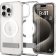 Θήκη Apple iPhone 15 Pro Max - Spigen Ultra Hybrid S MagFit Διάφανη με MagSafe - Crystal Clear