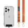 SwitchEasy MagEasy Sling Strap & Strap Card 20mm - Αποσπώμενο Λουράκι Λαιμού για Θήκες Κινητών iPhone - Orange