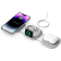 Tech-Protect A32 3 in 1 Wireless Charger - Αναδιπλούμενος Μαγνητικός Ασύρματος Φορτιστής MagSafe για iPhone 16 / 15 / 14 / 13 / 12 / Airpods / Apple Watch - 15W - Grey/ Airpods / Apple Watch - 15W - Grey