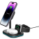 Tech-Protect A27 3 in 1 Magnetic MagSafe Wireless Charger - Βάση Ασύρματης Φόρτισης MagSafe για iPhone 16 / 15 / 14 / 13 / 12 / AirPods / Apple Watch - 10W - BlackW - Black