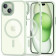 Tech-Protect MagMat - Σκληρή Διάφανη Θήκη MagSafe - Apple iPhone 15 - Green / Clear