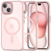 Tech-Protect MagMat - Σκληρή Διάφανη Θήκη MagSafe - Apple iPhone 15 - Pink / Clear
