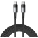 Tech-Protect Ultraboost Cable - Καλώδιο Φόρτισης και Μεταφοράς Δεδομένων Type-C σε Type-C - 300cm - 100W - 5A - Grey