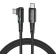 Tech-Protect Ultraboost Cable "L" - Καλώδιο Φόρτισης και Μεταφοράς Δεδομένων Type-C σε Type-C Ορθή Γωνία - 200cm - 60W - 6A - Grey