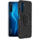 Techsuit Silicone Shield - Ανθεκτική Θήκη Realme 6 Pro με Μεταλλικό Ring Holder - Black