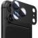 Tempered Glass iPhone 18 Pro Max Vivid Metallic Camera Lens Protector Αντιχαρακτικό Γυαλί Προστασίας για Φακό Κάμερας με Μεταλλικό Πλαίσιο Black
