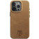 Θήκη Apple iPhone 16 Pro - Rosso Elite Back Cover Δερμάτινη με MagSafe - Light Brown