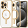 Θήκη Apple iPhone 16 Pro - Tech-Protect MagFlex Διάφανη Σιλικόνης με MagSafe - Shiny Gold 