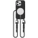 Θήκη Apple iPhone 16 Pro - Tech-Protect MagNecklace Σιλικόνης με MagSafe & Αποσπώμενο Λουράκι Λαιμού - Black