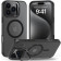 Θήκη Apple iPhone 16 Pro - Tech-Protect MagStand Σκληρή Ημιδιάφανη με MagSafe & KickStand - Matte Black