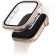 Θήκη Apple Watch 10 46mm Uniq Voute με Tempered Glass Rose Gold