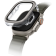 Θήκη Apple Watch Ultra 2 / 1 49mm Uniq Voute με Tempered Glass Titanium Silver