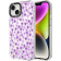 Θήκη iPhone 14 / 13 HappyCase Joy Διάφανη Σκληρή με MagSafe Purple Floral