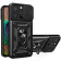 Θήκη iPhone 16 Pro Bodycell Armor Slide Ανθεκτική με Κάλυμμα για την Κάμερα & Μεταλλικό Ring Holder Black