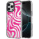 Θήκη iPhone 16 Pro HappyCase Joy Διάφανη Σκληρή με MagSafe Wavy Swirl