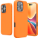 Θήκη iPhone 16 Pro KWmobile Soft Flexible Rubber Cover Σιλικόνης Fruity Orange