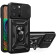 Θήκη iPhone 16 Pro Max Bodycell Armor Slide Ανθεκτική με Κάλυμμα για την Κάμερα & Μεταλλικό Ring Holder Black