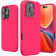 Θήκη iPhone 16 Pro Max KWmobile Soft Flexible Rubber Cover Σιλικόνης Neon Pink