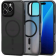 Θήκη iPhone 16 Pro Max Spacecase Hybrid Fusion Mag Ημιδιάφανη Σκληρή με MagSafe Black