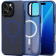Θήκη iPhone 16 Pro Max Spacecase Hybrid Fusion Mag Ημιδιάφανη Σκληρή με MagSafe Dark Blue