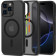 Θήκη iPhone 16 Pro Max Tech-Protect MagMat XT 3-Set Ημιδιάφανη με MagSafe & 3 Εναλλάξιμα Καλύμματα Κουμπιών Matte Black