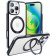 Θήκη iPhone 16 Pro Max Torras Ostand R Fusion Διάφανη Ανθεκτική με MagSafe & KickStand Black
