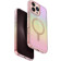 Θήκη iPhone 16 Pro Max Uniq Iridescia Ανθεκτική & Ιριδίζουσα με MagSafe Pink Prism