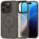 Θήκη iPhone 16 Pro Spacecase Hybrid MagSafe Σκληρή Ημιδιάφανη με MagSafe Grey