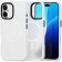 Θήκη iPhone 16 Spacecase Hybrid Fusion Mag Ημιδιάφανη Σκληρή με MagSafe Frost Clear