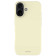 Θήκη iPhone 16 Spacecase Silicone Case Σιλικόνης Bone