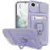 Θήκη iPhone 16e Bodycell Multifunction με Λουράκι Λαιμού / Κάλυμμα Κάμερας / Ring Holder & Υποδοχή Κάρτας Purple