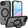 Θήκη iPhone 16e Tech-Protect MagRing Σκληρή Ημιδιάφανη με MagSafe & KickStand Matte Black