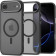 Θήκη iPhone Air Tech-Protect MagEdge Σκληρή Ημιδιάφανη με MagSafe & Μεταλλικό Πλαίσιο Κάμερας Matte Black / Gunmetal