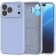 Θήκη iPhone 18 Pro Max / 17 Pro Max Spacecase Silicone Mag Case Σιλικόνης με MagSafe Light Blue