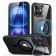 Θήκη & Αντιχαρακτικό Γυαλί Προστασίας Apple iPhone 16 - ESR Classic Hybrid HaloLock with Stash Stand Σετ Ανθεκτική MagSafe & Tempered Glass Οθόνης με KickStand - Clear / Black