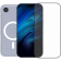 Θήκη & Tempered Glass iPhone Air Vivid Set MagSafe Hybrid Case Σετ Διάφανη Σκληρή με MagSafe & Full Face Αντιχαρακτικό Γυαλί Προστασίας Οθόνης Transparent / Black