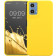 Θήκη Motorola Moto G34 - KWmobile Soft Flexible Rubber Cover Σιλικόνης - Radiant Yellow