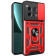 Θήκη OnePlus 12R Bodycell Armor Slide Ανθεκτική με Κάλυμμα για την Κάμερα & Μεταλλικό Ring Holder Red