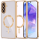 Θήκη Samsung Galaxy A56 Tech-Protect MagFlex Διάφανη Σιλικόνης με MagSafe Shiny Black