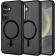 Θήκη Samsung Galaxy S25 FE Tech-Protect MagMat Σκληρή Ημιδιάφανη με MagSafe Matte Black