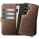 Θήκη Samsung Galaxy S25 Plus Rosso Elite Δερμάτινο Πορτοφόλι με MagSafe Brown