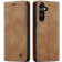 Θήκη Samsung Galaxy S25 Spacecase Wallet Πορτοφόλι Light Brown