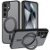 Θήκη Samsung Galaxy S25 Tech-Protect MagRing Σκληρή Ημιδιάφανη με MagSafe & KickStand Matte Black