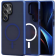 Θήκη Samsung Galaxy S25 Ultra Spacecase Hybrid Fusion Mag Ημιδιάφανη Σκληρή με MagSafe Blue