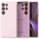 Θήκη Samsung Galaxy S25 Ultra Spacecase Silicone Magnetic Case Σιλικόνης με MagSafe Light Purple