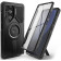 Θήκη Samsung Galaxy S25 Ultra Tech-Protect Kevlar MagSafe Plus Full Body 360° με KickStand / Κάλυμμα Κάμερας & MagSafe Black