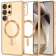 Θήκη Samsung Galaxy S25 Ultra Tech-Protect MagFlex Διάφανη Σιλικόνης με MagSafe Shiny Gold 