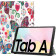 Θήκη Tri-Fold Book Case - Samsung Galaxy Tab A7 10.4" 2022 / 2020 - Butterflies 